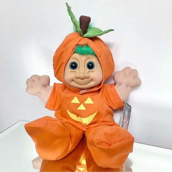 NWT Vintage PUNKIN TROLL Doll - Picture 1 of 11